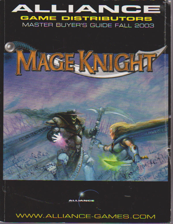 Alliance Game Distributors master buyer`s fall 2003