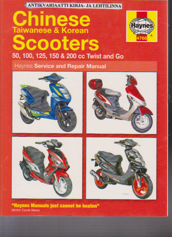 Chinese Scooters Service and Repair Manual
