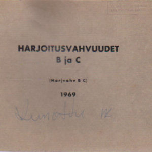 Harjoitusvahvuudet B ja C