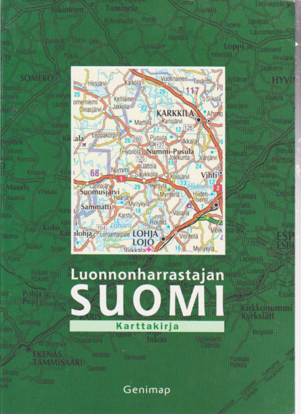 Luonnonharrastajan Suomi : Karttakirja