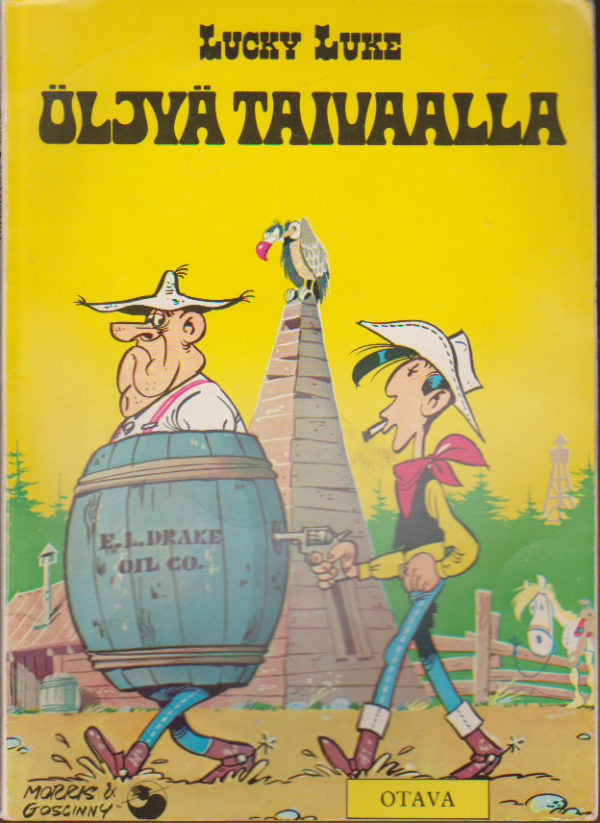 Lucky Luke : Öljyä taivaalla