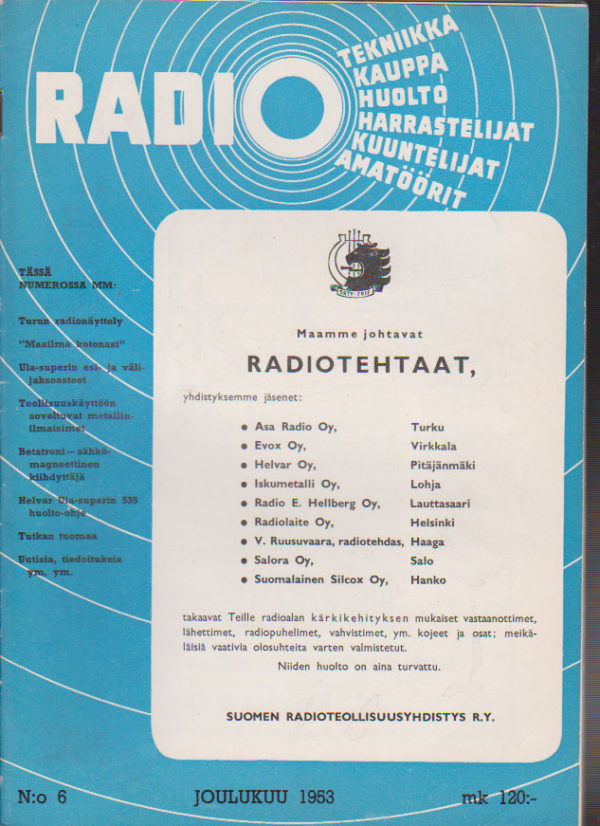 Radio 6-1953