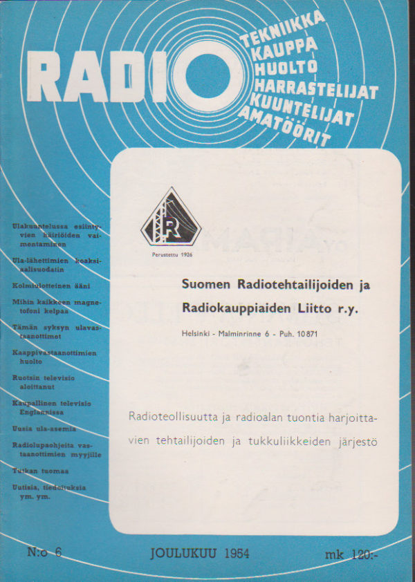 Radio 6-1954