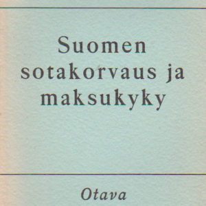 Suomen sotakorvaus ja maksukyky