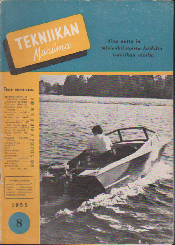 Tekniikan Maailma 1955-08