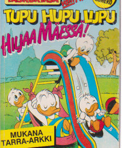 Aku Ankan taskukirja Tupu Hupu Lupu Hiljaa Mäessä