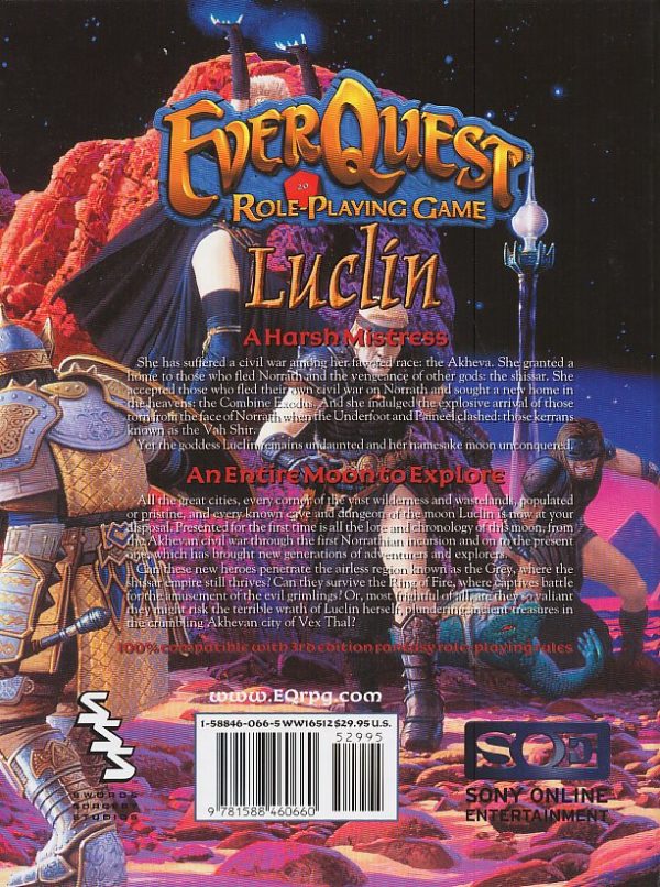 Everquest role-playing game:Luclin