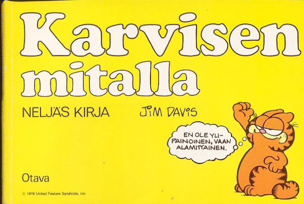 Karvisen mitalla - Neljäs kirja
