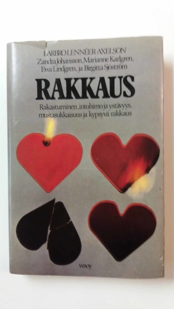 Rakkaus, rakastuminen, intohimo ja ystävyys, mustasukkaisuus ja kypsyvä rakkaus