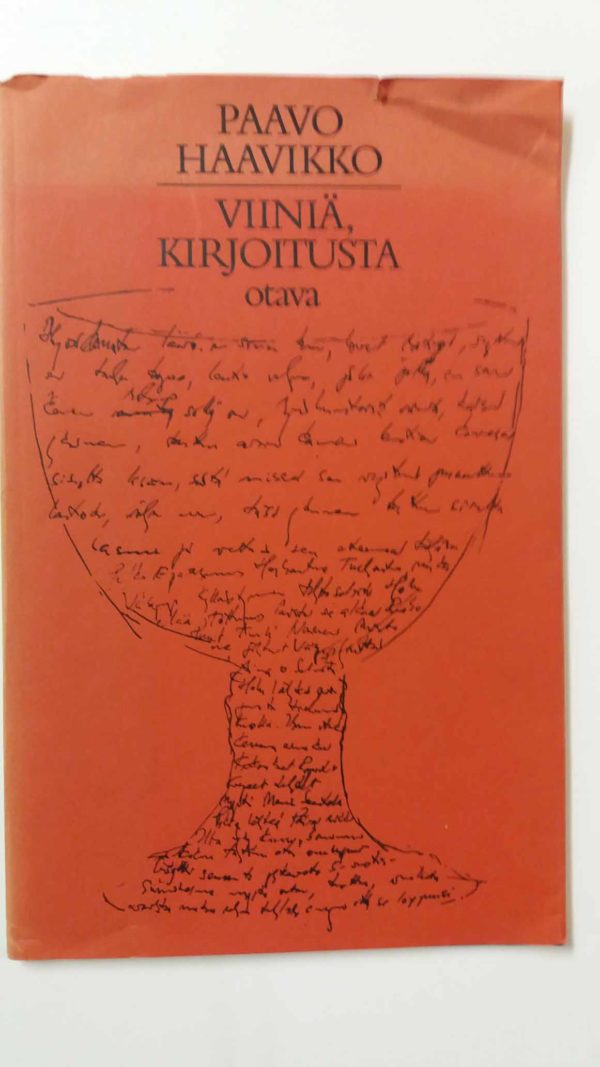 Viiniä, kirjoitusta