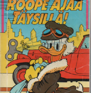 Aku Ankan taskukirja 110 Roope ajaa täysillä