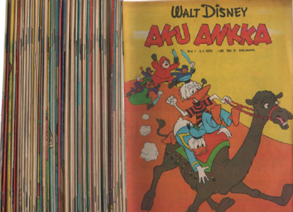 Aku Ankan vuosikerta 1973 1-52