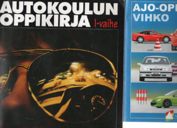 Autokoulun oppikirja I-vaihe + Ajo-opetusvihko