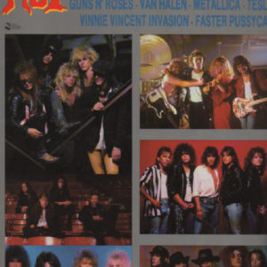 Hot Metal Guitar Tab songbook vol 2 Metallica Faster Pussycat Van Halen Tesla