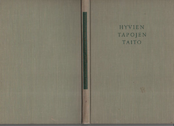 Hyvien tapojen taito - Vihjeitä nuorille