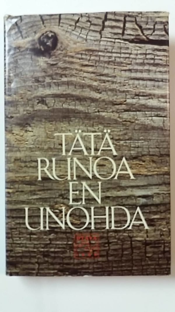 Tätä runoa en unohda