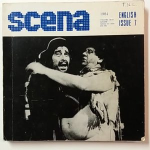 Scena Theatre Arts Review 1984-English Issue 7