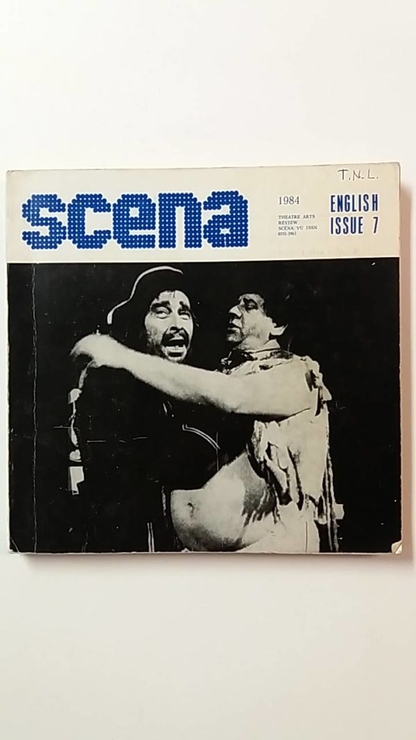 Scena Theatre Arts Review 1984-English Issue 7