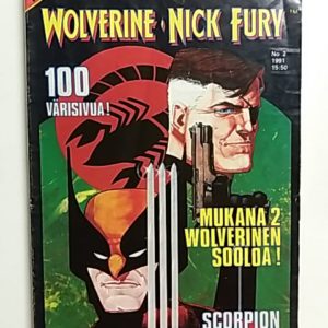 Marvel Sarjakuvalehti: Wolverine+Nick Fury 1991-02