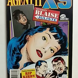 Agentti X9 1992-08 (Mukana Modesty Blaise-juliste)