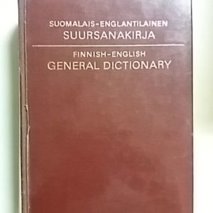 Suomalais-englantilainen suursanakirja, Finnish-English General Dictionary