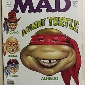Suomen Mad 1991-01 (sis. Tosi Kiinalaisen Horoskooppi vihkosen)!