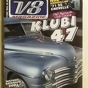 V8 Magazine  2001 / 07 (sis.julisteet)