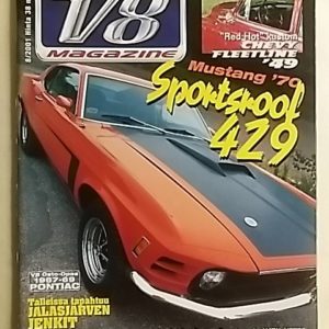 V8 Magazine  2001 / 08 (sis.julisteet)
