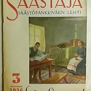 Säästäjä - Säästöpankkiväen lehti 1936 - 03 Maaliskuu
