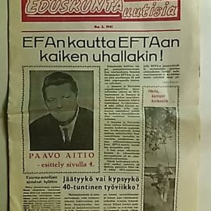Eduskunta uutisia  1961 - 03