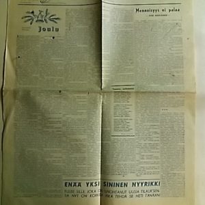 Sininen Nyyrikki  1960 N:o 52  (20.12.1960)