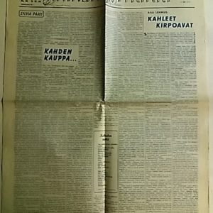 Sininen Nyyrikki  1960 N:o 43  (21.10.1960)