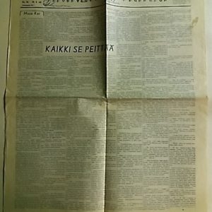 Sininen Nyyrikki  1960 N:o 36  (30.08.1960)