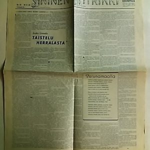 Sininen Nyyrikki  1960 N:o 35  (23.08.1960)