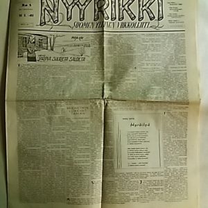 Nyyrikki  1961 N:o 05 (31.01.1961)