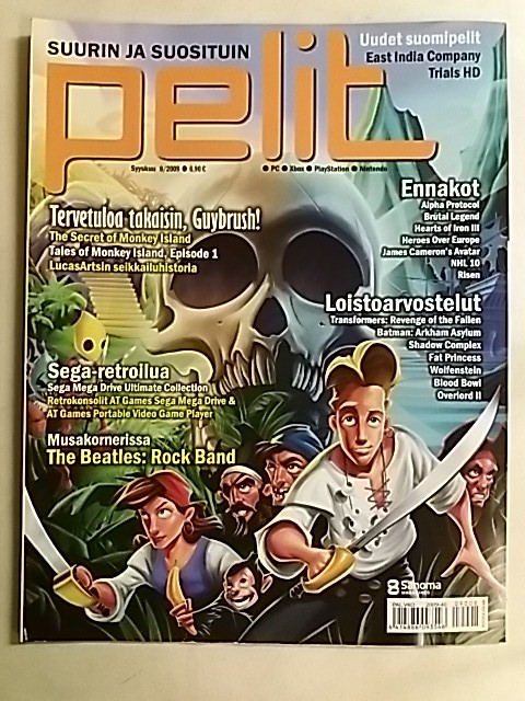 Pelit : 2009 / 08 (sis. esim. batman:ArkhamAsylum, Blood Bowl, Helldorado  jne...) -