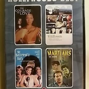 Hollywoods Best: 4 Great Movies on 2 DVD. The Courace to Love, Wildflowers, My Boyfriend`s Back, Martians Go Home.
