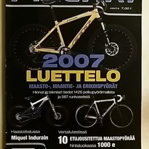 Fillari-lehti :  2007-01,  Luettelo: maasto-, maantie- ja erikoispyörät 2007
