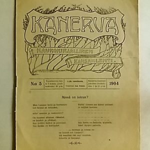 Kanerva - Kaunokirjallinen Kansanlehti : 1904-05