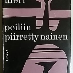 Peiliin piirretty nainen