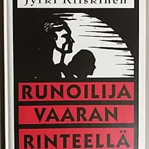 Runoilija vaaran rinteellä