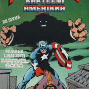 Marvel Kapteeni Amerikka 1989-05 (mukana lisälehti Marvel Saga)