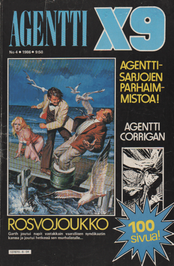 Agentti X9 1986-04 : Rosvojoukko