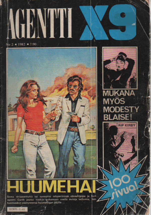 Agentti X9 1982-02 : Huumehai