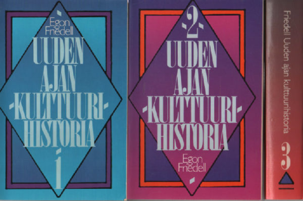 Friedell Egon:Uuden ajan kulttuurihistoria 1-3