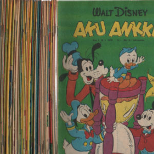 Aku Ankan vuosikerta 1975 1-52 (numero 13 puuttuu)