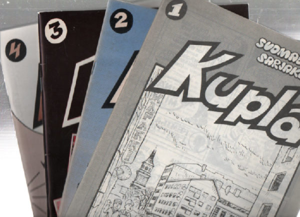 Kupla 1981 1-4 - suomalaisia sarjakuvia