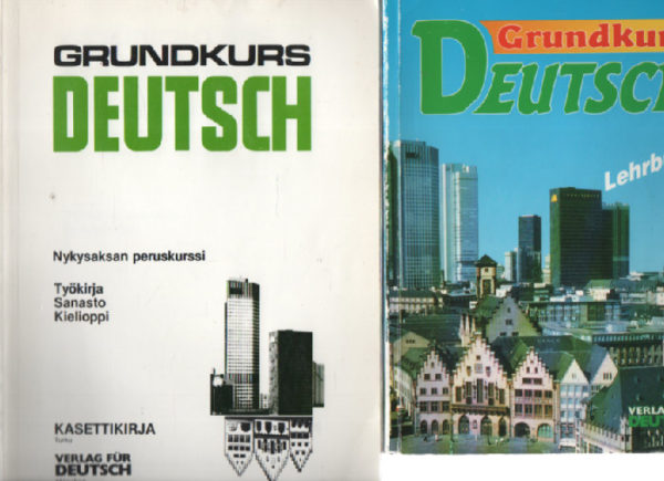 Grundkurs Deutsch Lehrbuch - Grundkurs Deutsch Työkirja, Sanasto, Kielioppi