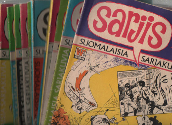 Sarjis - Suomalaisia sarjakuvia, kaikki numerot (11 kpl)