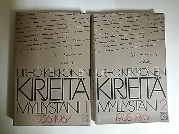 Kekkonen Urho - Kirjeitä myllystäni 1 1956-1967, Kirjeitä myllystäni 2 1968-1975, 151831